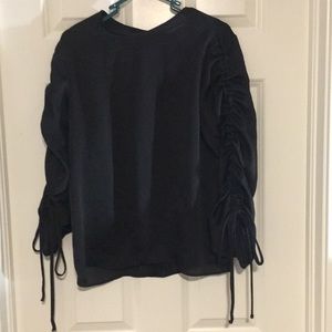 H&M black blouse